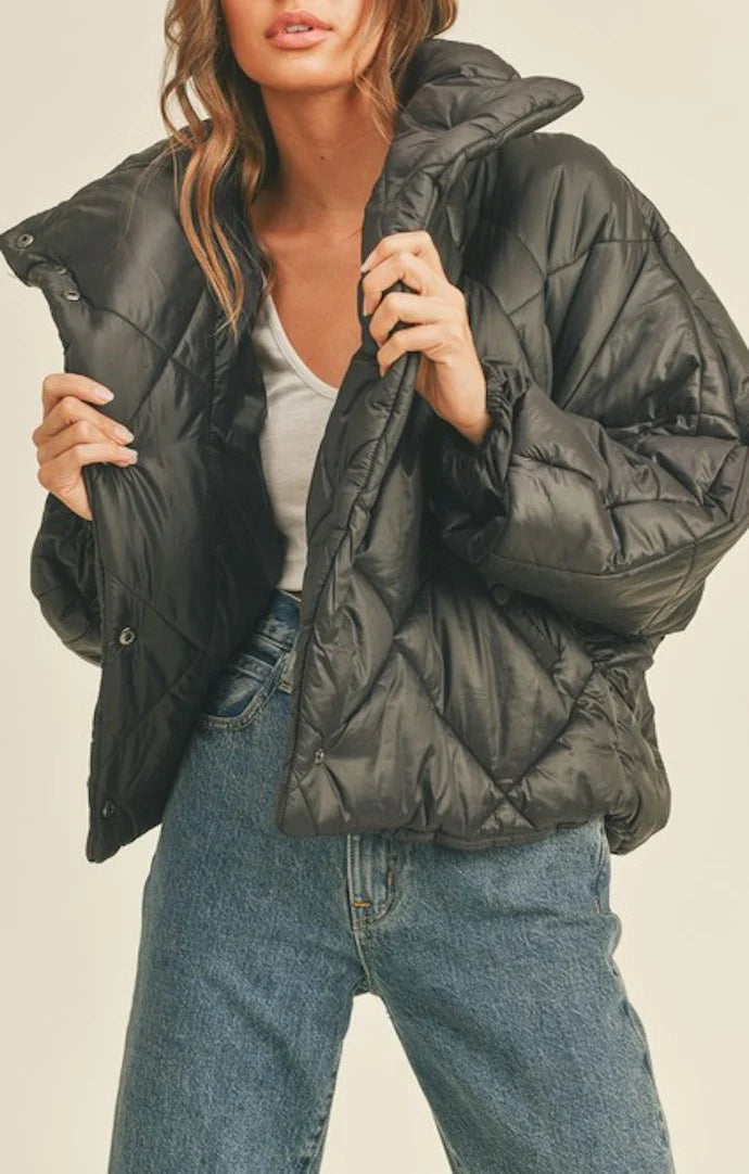 Quilted Nylon Puffer Jacket M.Muse