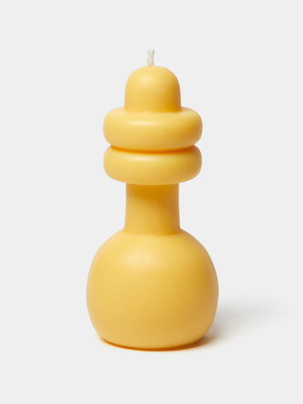 Spindle Candle Bub - Yellow